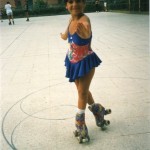 Martina Trevisani durante un allenamento