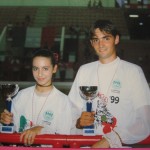 Michele Fratalocchi e Acquaroli Patrizia - Campioni Italiani U.I.S.P. 1999 specialità Coppia Artistico