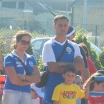 Il gruppo allenatori: Ivan, Annalisa e Kevin