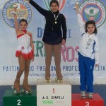 Campionessa Prov.le  cat esordienti regionali specialità "Es. Obbligatori"