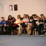 Alba Marconi e Kevin Bovara durante una figurazione ai Campionati Prov.li Uisp 2012