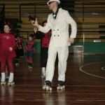 Ivan vestito da mafioso anima l'allenamento di Carnevale...