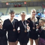 Le atlete della DVR impegnate nella prima fase dei Campionati Regionali a Osimo