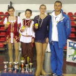 Il tecnico Ivan Bovara con i Campioni Regionali 2012