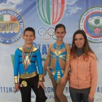 Laura con Alex e Ilaria (2° class. ai Campionati Regionali Fihp 2013)