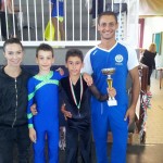 Dalla Sinistra Laura Marzocchini, Elisei Gioele Kevin Bovara e Ivan Bovara