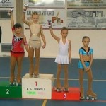 Campionessa Provinciale Uisp 2017 esercizi liberi e obbligatori