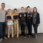 Ivan Bovara e Laura Marzocchini con le coppie marchigiane