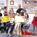 Il team Verde Rosa e i sostenitori
